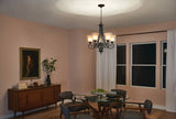 Kichler Monroe 5-Light Olde Bronze Traditional Chandelier, 27.5-in W x 29.5-in H