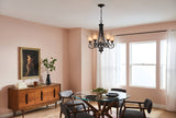 Kichler Monroe 5-Light Olde Bronze Traditional Chandelier, 27.5-in W x 29.5-in H
