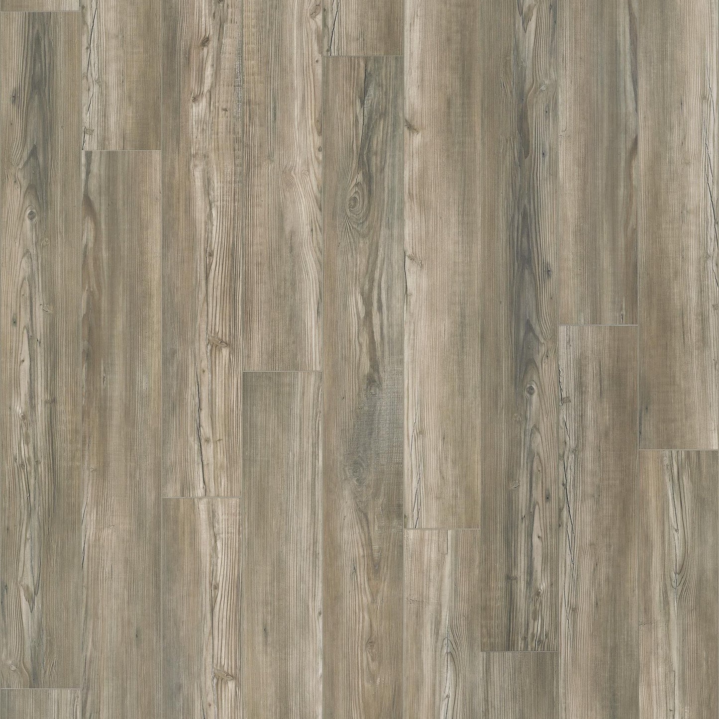 Mohawk Elite Rouge River Pine 7-in W x 60-in L x 6-mm Waterproof Interlocking Luxury Vinyl Plank Flooring, 22.88-sq ft/Carton