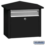Salsbury Industries 4700 Series Mail House, Black, 17" W x 15" H x 8" D