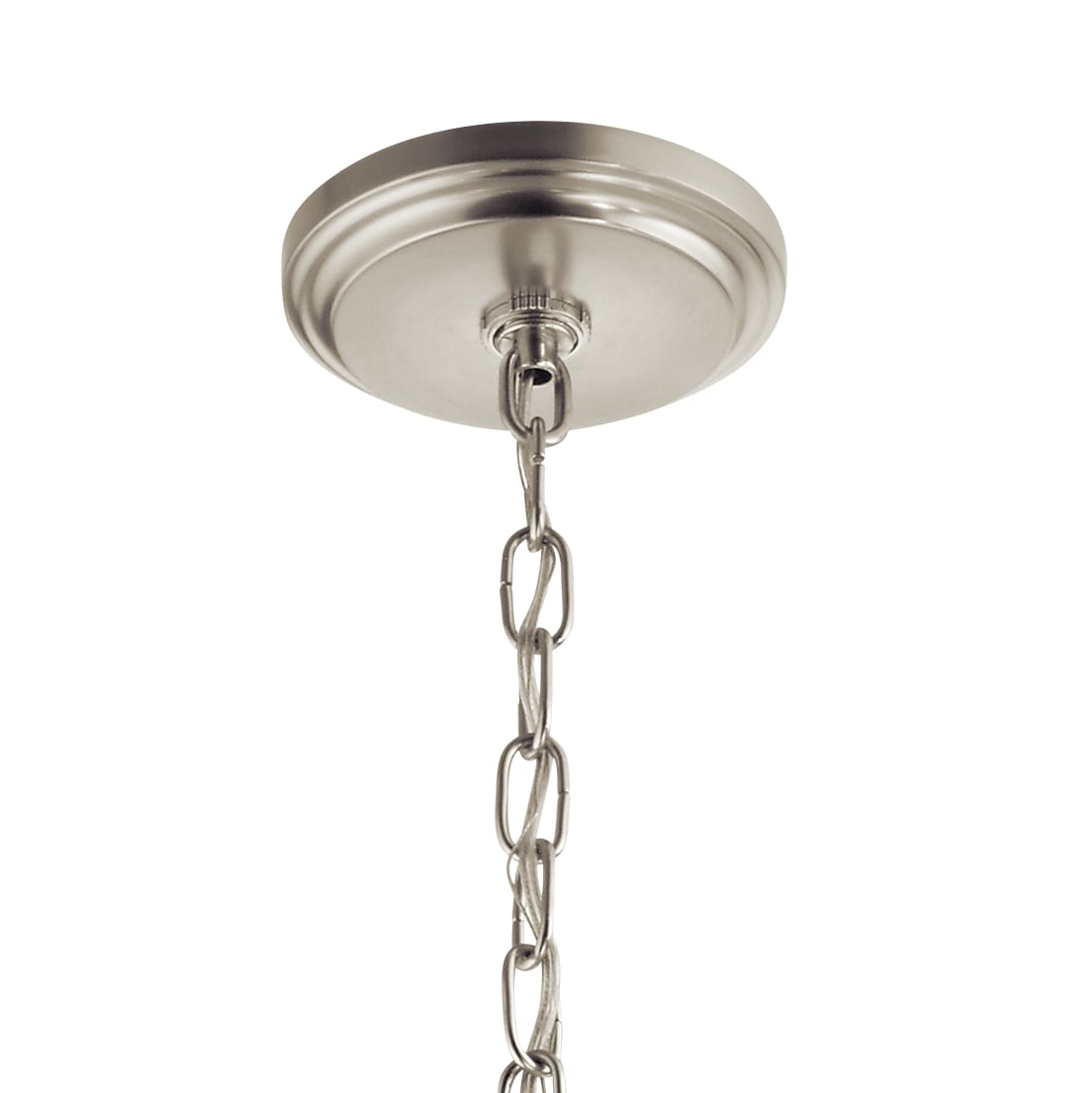 Kichler Deryn 8-Light Distressed Gray Farmhouse Cage Chandelier