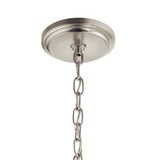 Kichler Deryn 8-Light Distressed Gray Farmhouse Cage Chandelier