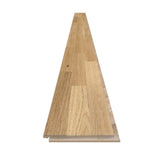 allen + roth European white oak Frosty is an Oak wood floor with brown, a wire brushed texture, and a low-gloss finish that highlights the wood’s natural variation hardwood flooring — view 11