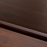 Simpli Home Artisan Russet Brown Transitional Wood Media Cabinet