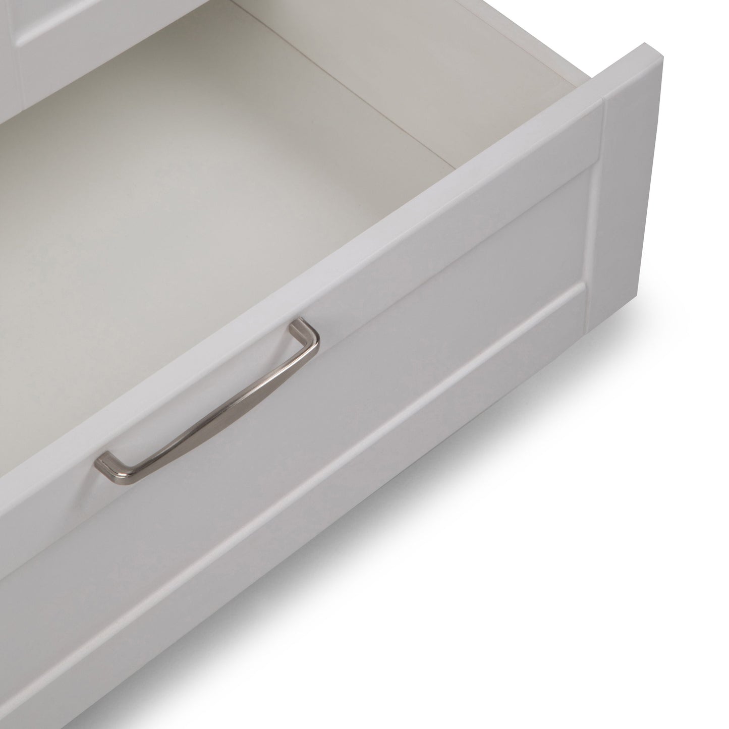 Simpli Home Reed Freestanding Laundry Sink with Cabinet, Drain, and Faucet