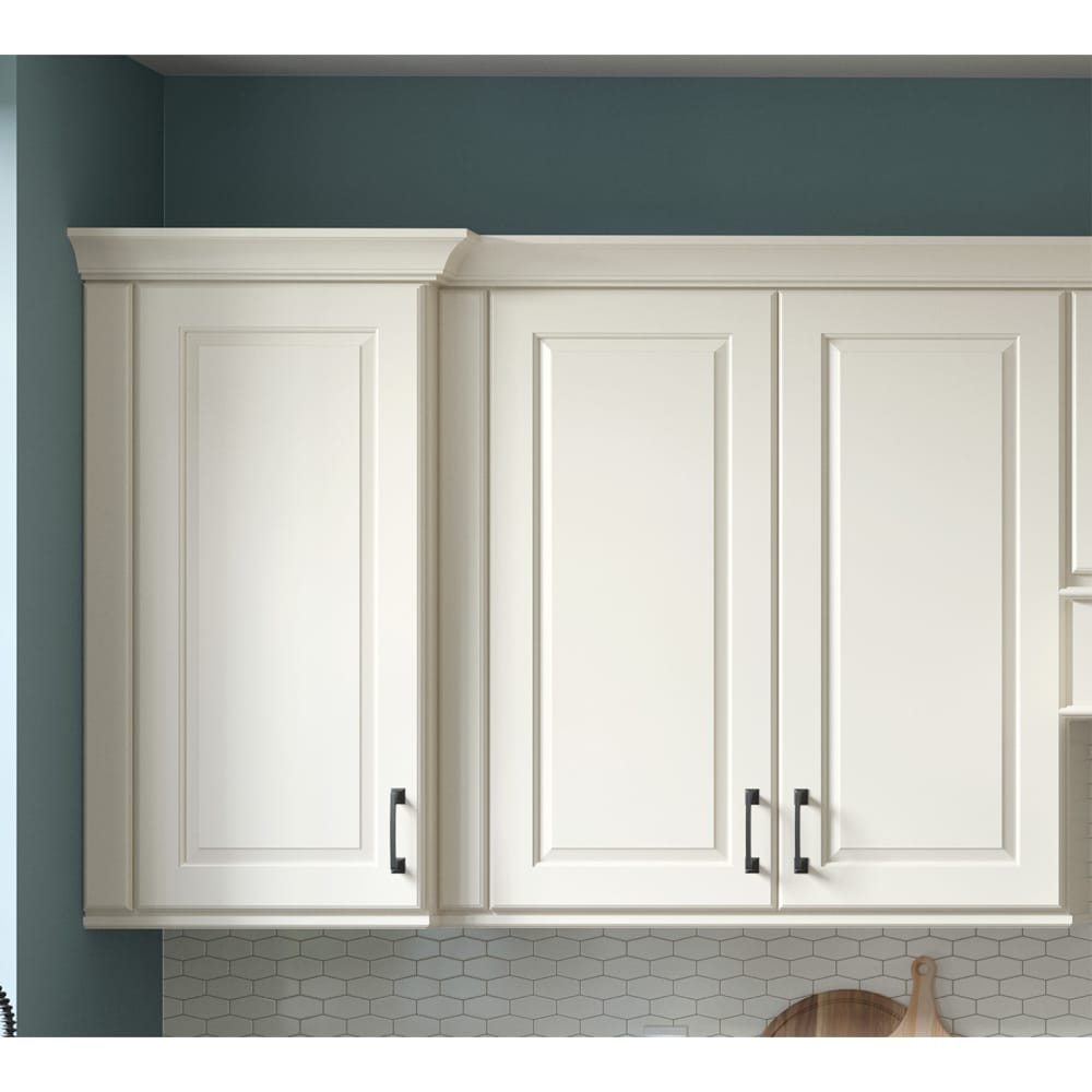 allen + roth Pattingham 21-in W x 36.125-in H x 12-in D Harbor Wall Fully Assembled Cabinet (Raised Panel Square Door Style)
