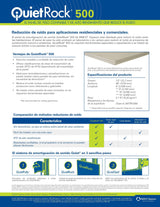 QuietRock 1/2-in x 4-ft x 8-ft 500 Regular Drywall Panel