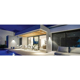 Slim-Profile 100-Watt Equivalent Integrated Outdoor LED Wall Pack, 1600 Lumens, Outdoor Security Lighting