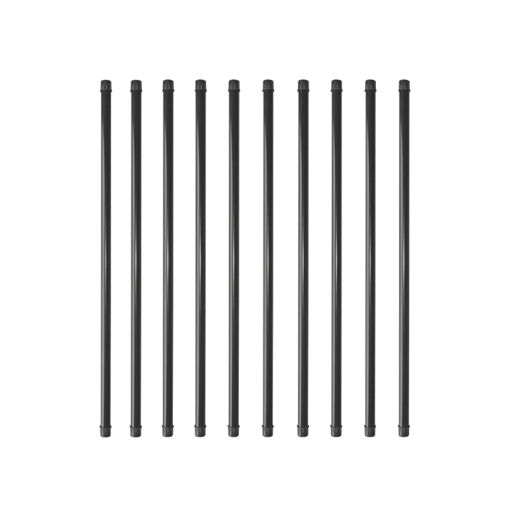Nuvo Iron 3/4-in x 32-in Black Powder Coated Galvanized Steel Round Deck Baluster