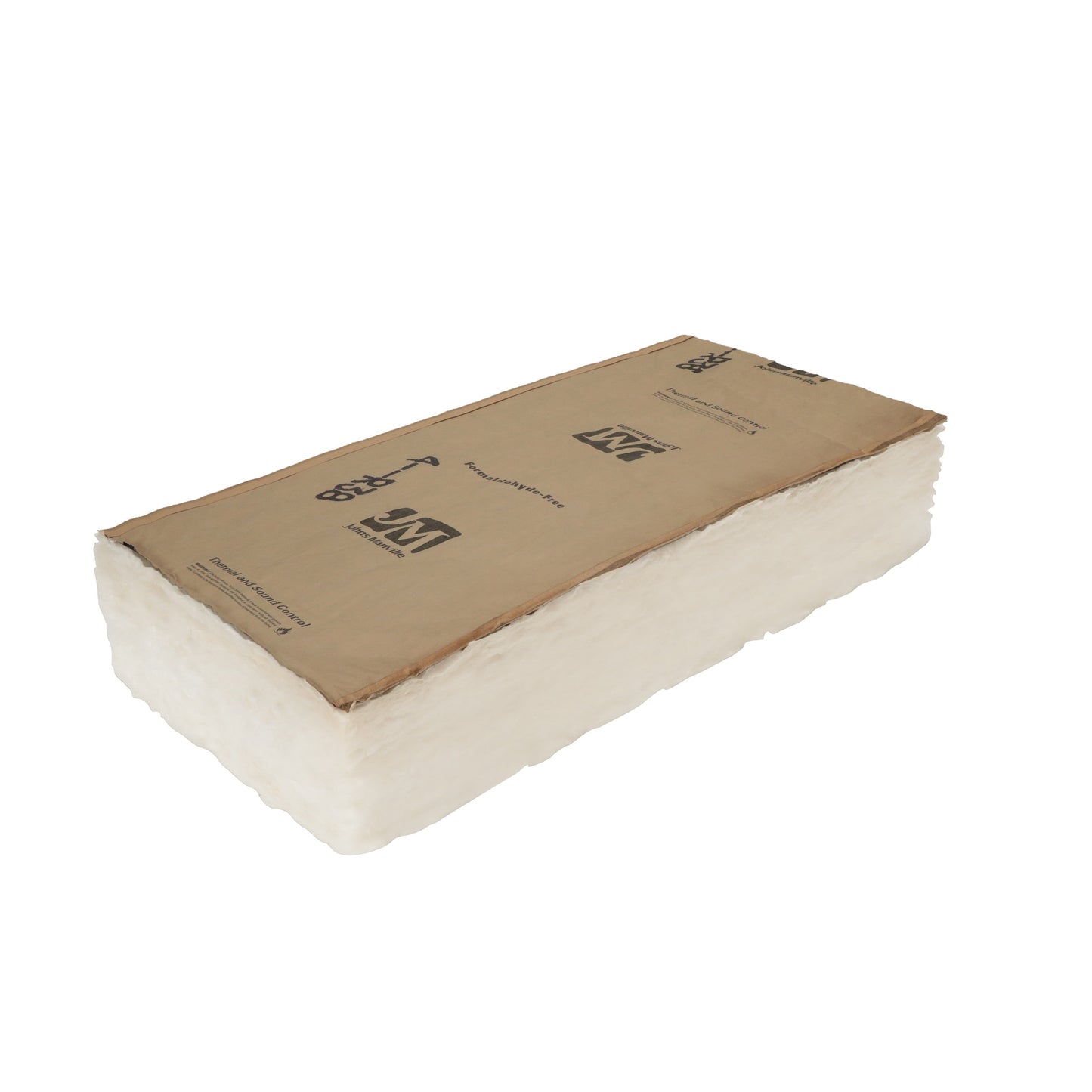 Johns Manville R-38 Kraft-Faced Fiberglass Batt Insulation, 24-in W x 48-in L, 72-sq ft (9-Pack)