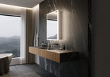 PARIS MIRROR Galaxy Cabinet 24-in x 32-in Lighted LED Surface Mount 3000K Mirrored Soft Close Medicine Cabinet
