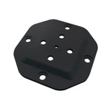 Nuvo Iron 5.25-in x 5.25-in Black Powder Coated Steel Post Connector