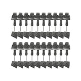 Nuvo Iron 9-in x 6.5-in Black Plastic Baluster Connector