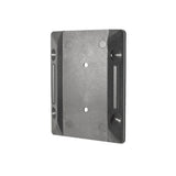 Nuvo Iron Black Plastic Stair Connector for Deck Stairs - 4.25-in Width, 7.5-in Length - Easy Installation, Eliminates Splitting - Pack of 1