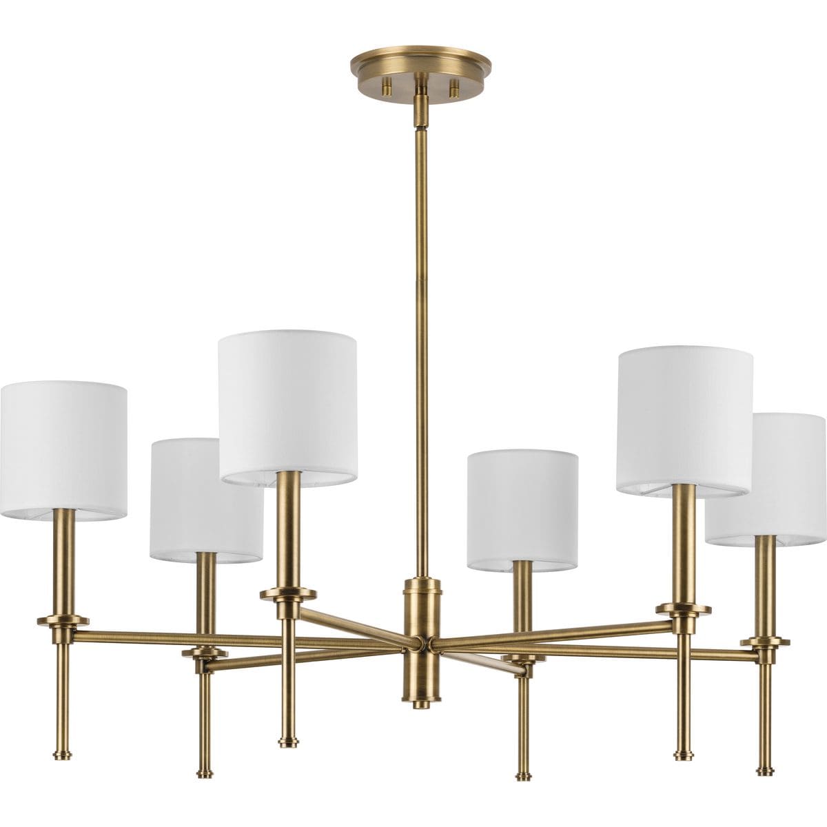 Progress Lighting Elara 6-Light Transitional Chandelier