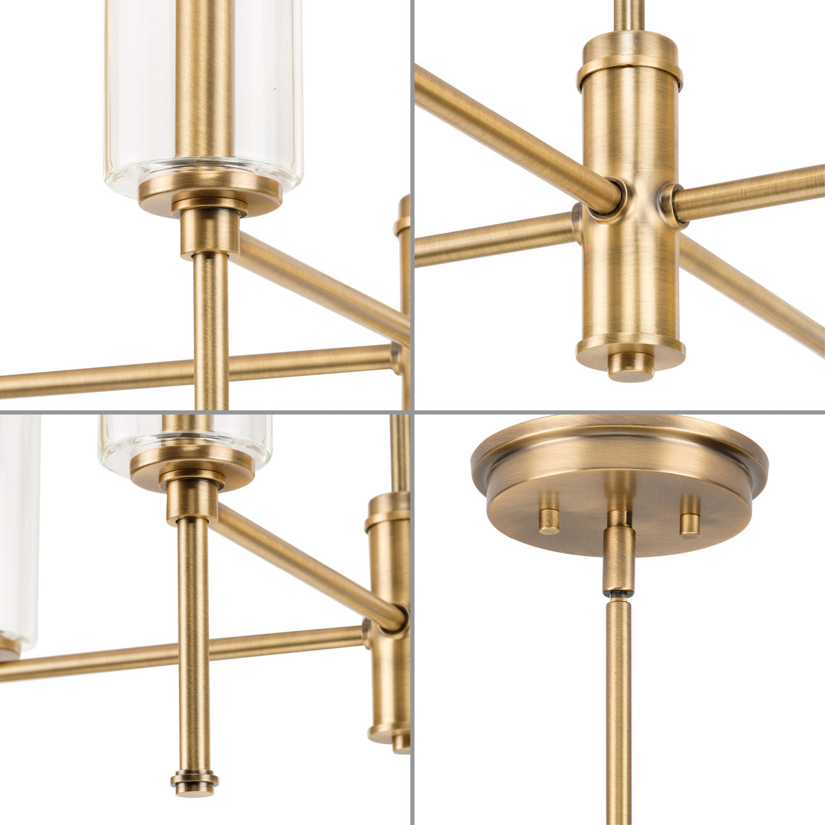 Progress Lighting Elara 4-Light Transitional Chandelier
