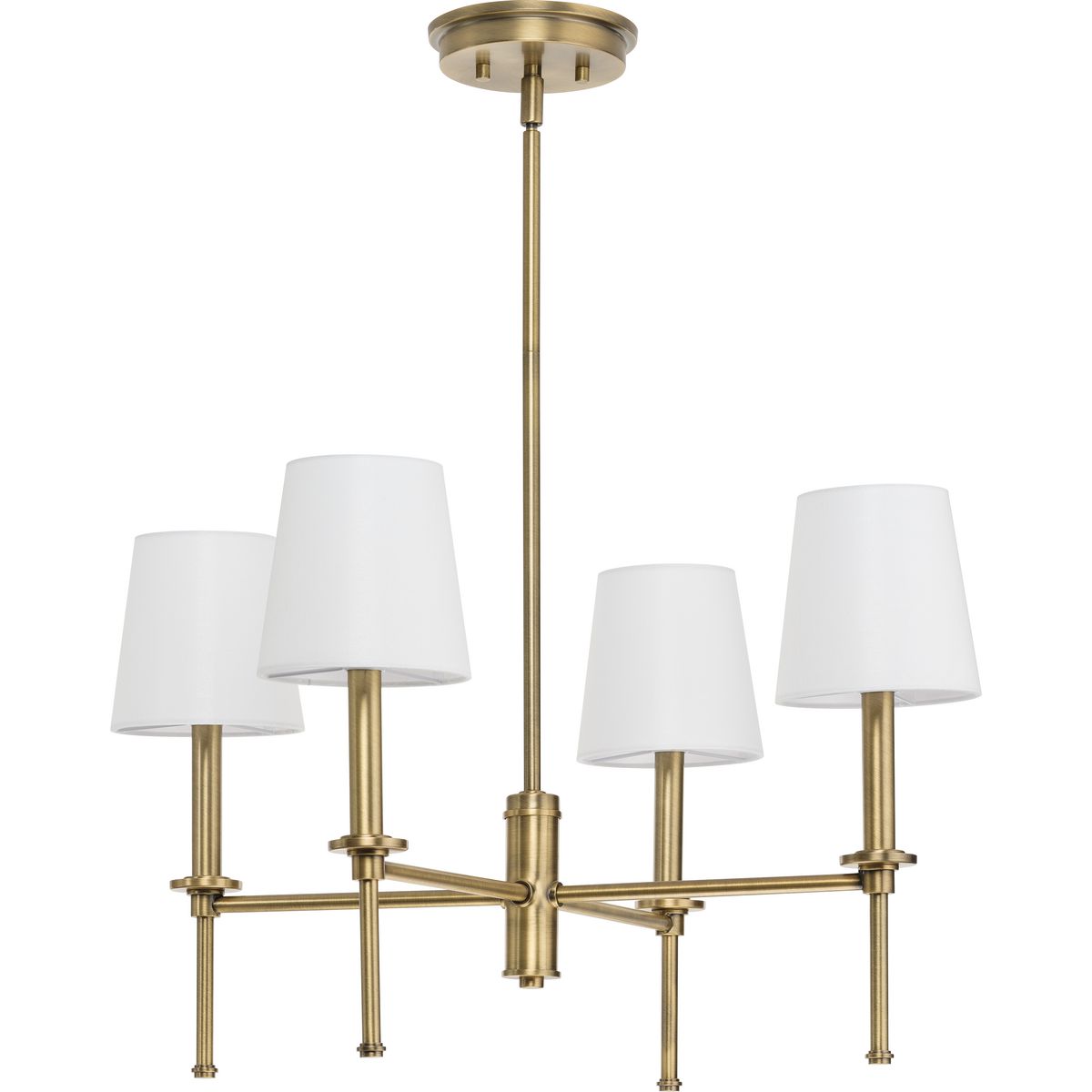 Progress Lighting Elara 4-Light Transitional Chandelier