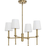 Progress Lighting Elara 4-Light Transitional Chandelier