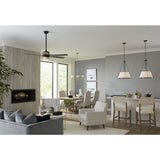 Progress Lighting Parkhurst 6-Light Brushed Brown Transitional Chandelier