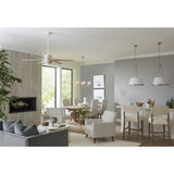 Progress Lighting Parkhurst 6-Light Brushed Brown Transitional Chandelier
