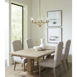 Progress Lighting Parkhurst 6-Light Brushed Brown Transitional Chandelier