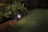 Portfolio 30-Lumen Grey Solar LED Landscape Flood Light