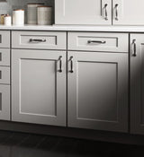 allen + roth Stonewall 24-in W x 34.5-in H x 24-in D Stone 1-Drawer Base Fully Assembled Cabinet (Flat Panel Shaker Style)