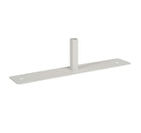 Zippity Outdoor Products Zippity 3-ft H x 4-ft W White Vinyl Square-top Fence Post No Dig (Unassembled)