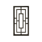 Nuvo Iron 17-in Black Powder Coated Satin Cast Aluminum Gate Insert For Wood Fence