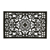 Nuvo Iron 24-in Black Powder Coated Satin Cast Aluminum Gate Insert For Wood Fence