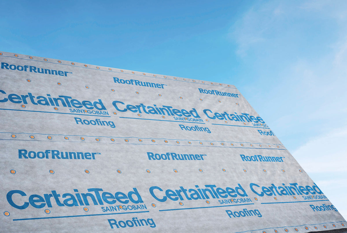 CertainTeed RoofRunner 48-in x 250-ft (937.5-sq ft) Synthetic Roof Underlayment