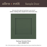allen + roth Galway 30-in W x 34.5-in H x 24-in D Sage 3-Drawer Base Fully Assembled Cabinet (Flat Panel Style)