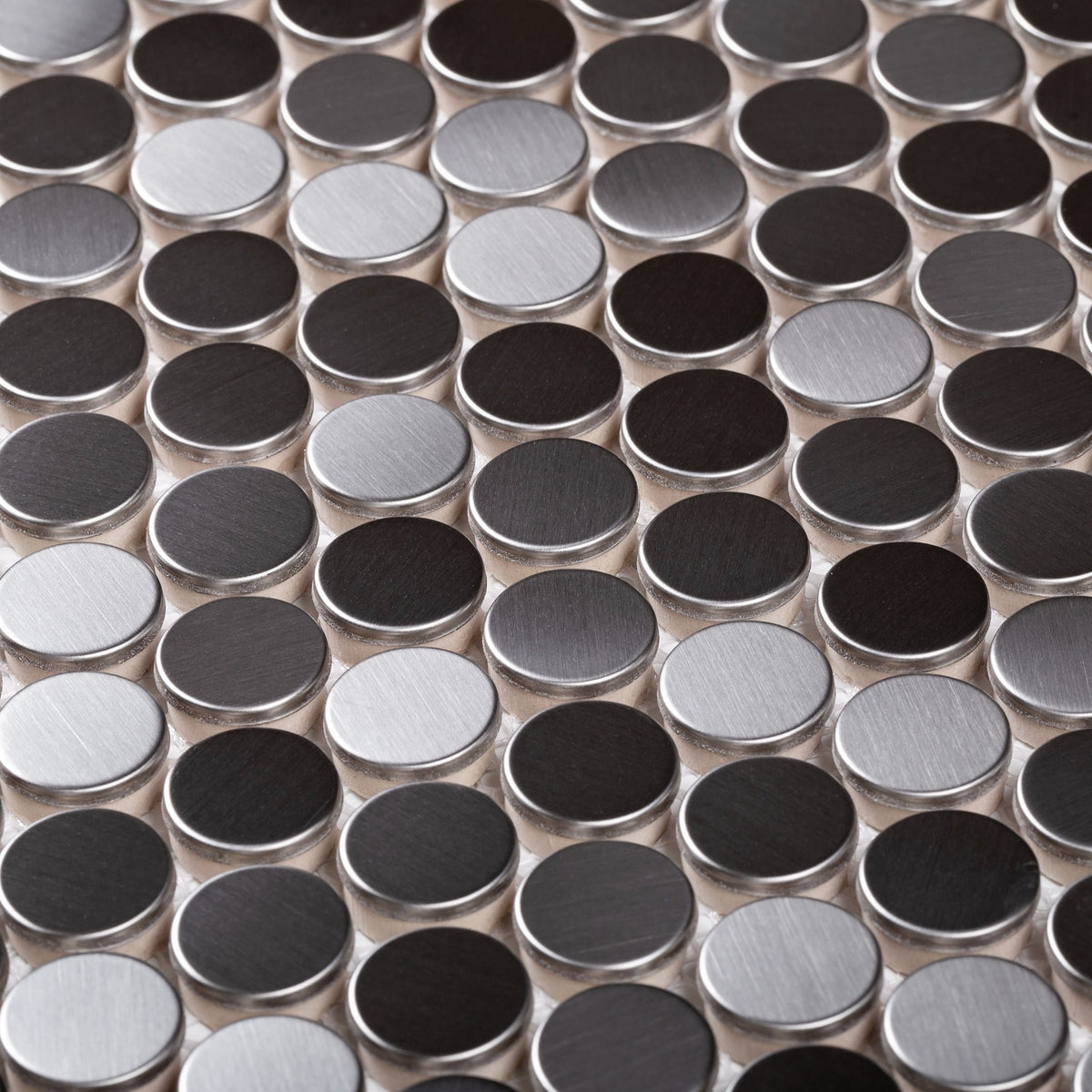 Apollo Tile (Sample) Metal 4-in x 4-in Polished Metal Floor and Wall Tile