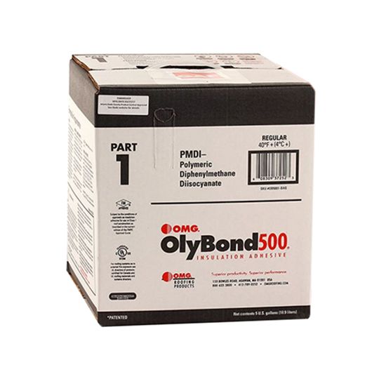 GAF OlyBond500 Insulation Adhesive, Part 1, Regular Grade, 5-Gallon Pail
