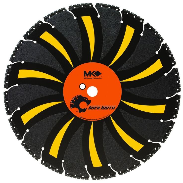 MK Diamond 14 in. x 20 Tooth General Purpose Demolition with Vacuum-Brazed Core Circular Saw Blade