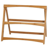 CreativeWare 2-Tiered 'TableStyles' Bamboo and Stoneware Folding Ladder Server