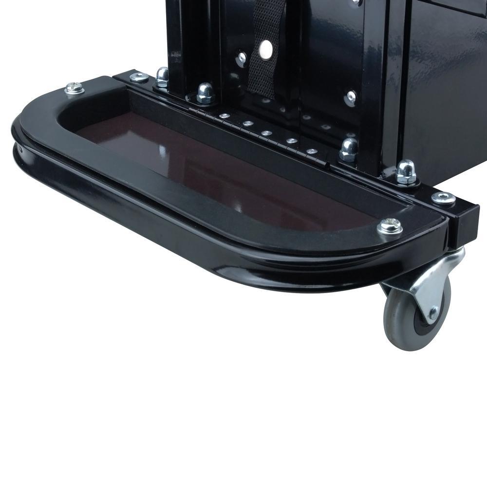Mechanic's Roller Seat with Drawers and Side Trays - Super Arbor