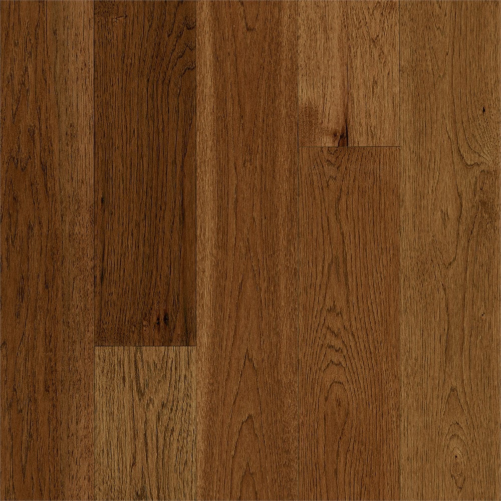 Bruce America's Best Choice Prefinished Honey Grain Hickory Smooth/Traditional 3/4-in x 5-in Solid Hardwood Flooring Sample