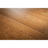Bruce Frisco Gunstock Oak 3-1/4-in W x 3/4-in T x 84-in Smooth/Traditional Solid Hardwood Flooring (22-sq ft / Carton)
