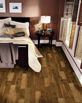 Bruce America's Best Choice Prefinished Honey Grain Hickory Smooth/Traditional 3/4-in x 5-in Solid Hardwood Flooring Sample