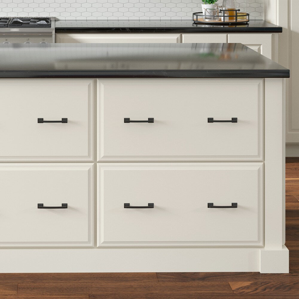 allen + roth Pattingham 30-in W x 34.5-in H x 24-in D Harbor 2-Drawer Base Fully Assembled Cabinet (Raised Panel Style)