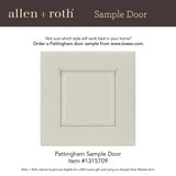 allen + roth Pattingham 21-in W x 34.5-in H x 24-in D Harbor 3-Drawer Base Fully Assembled Cabinet (Raised Panel Style)