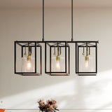 Kichler Kitner 3-Light Industrial Chandelier