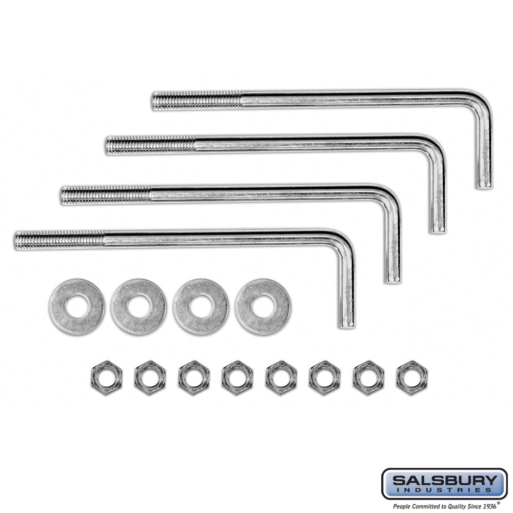 Pedestal Mounting Kit for Bolt-Mounted Mail House Post