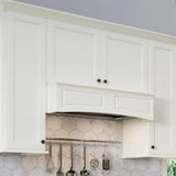 allen + roth McKeller 24-in W x 18.125-in H x 12-in D Linen Wall Fully Assembled Cabinet (Flat Panel Square Door Style)