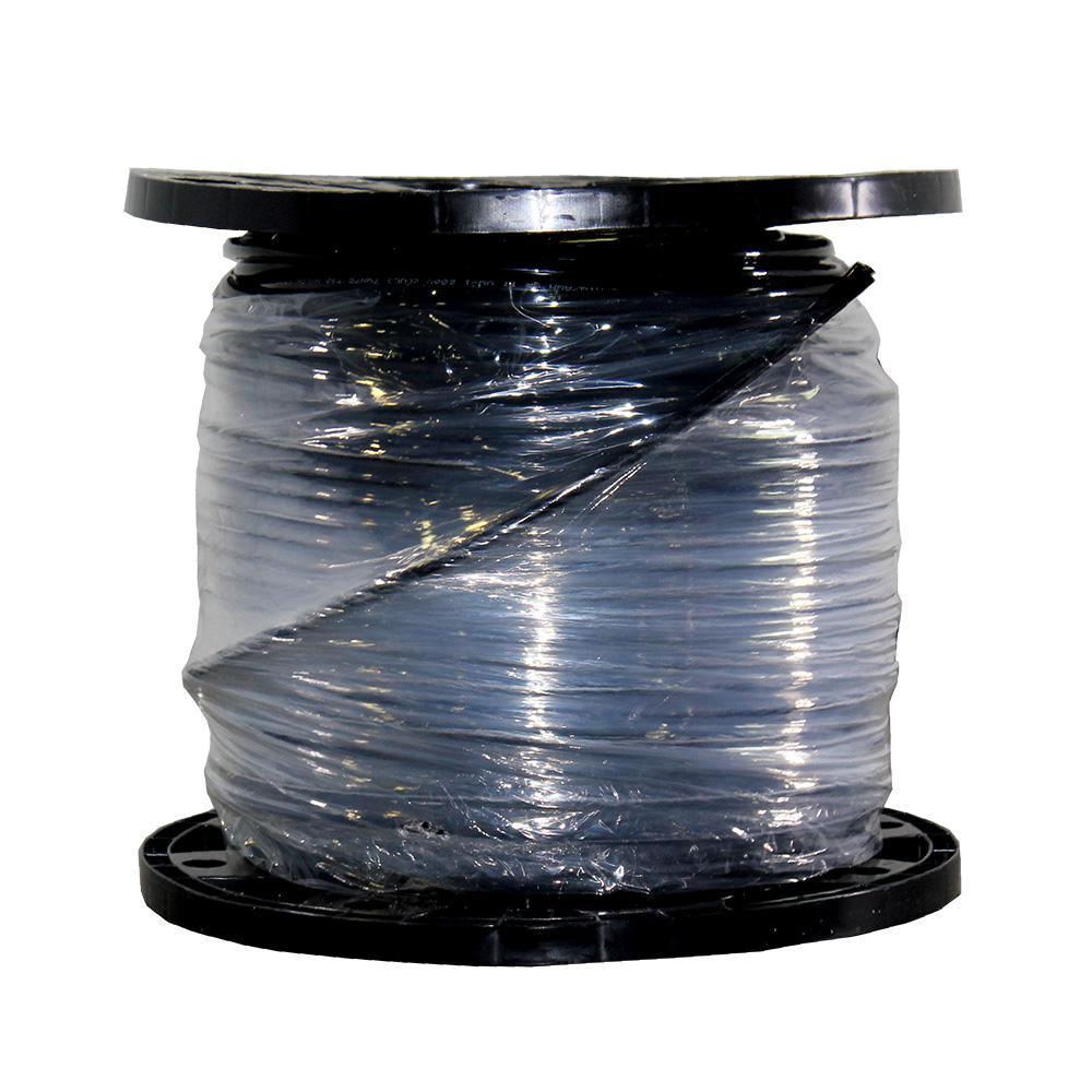 500 ft. 2/1 Black Stranded Single Conductor THHN Wire - Super Arbor