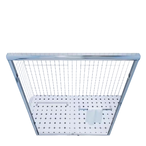 TOOLKISS 50 in. - 54 in. W x 72 in. H Sliding Framed Shower Door in Chrome with Clear Glass
