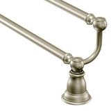 Moen Kingsley 24-in Oil-Rubbed Bronze Wall Mount Double Towel Bar