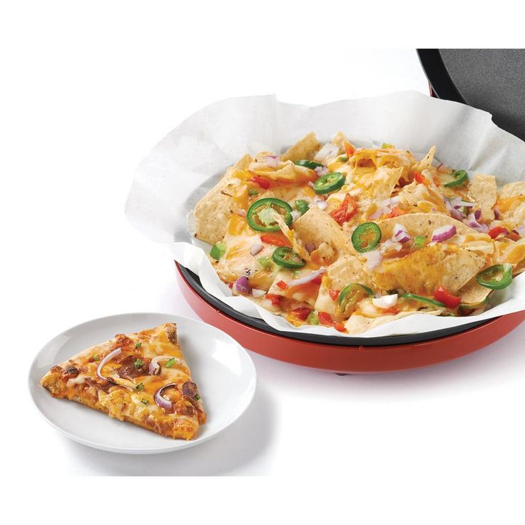 12 in. Red Non-Stick Pizza Maker