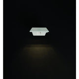 Solar Powered Integrated LED White Roof Gutter Light (4-Pack)